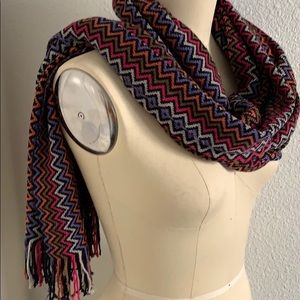 Missoni zig zag scarf extra long